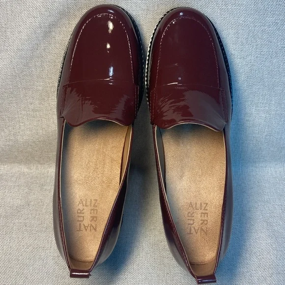 Naturalizer Darry Leather Loafer Shoes. Size 9,5. New. Flats & Loafers